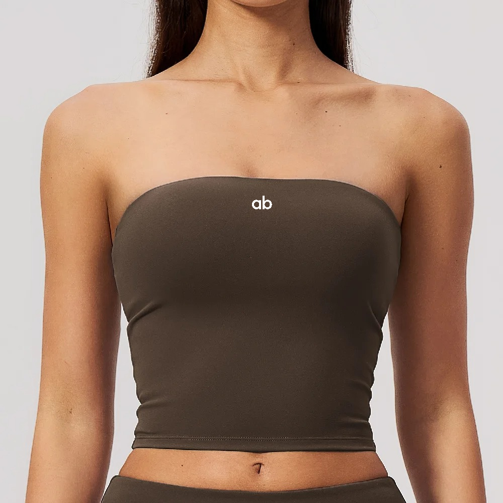 女性用、ストラップなし、背中が開いたデザインのスポーツブラ。 - Strapless Bra Backless のレビューと価格