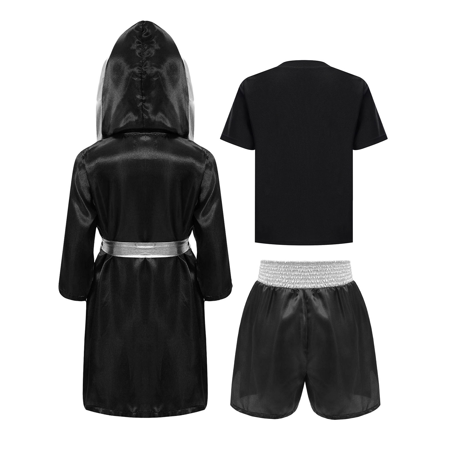 キッズボーイボクシング衣装ムエタイカンフー武術服クルーネック - Boyshort Underwear のレビューと価格