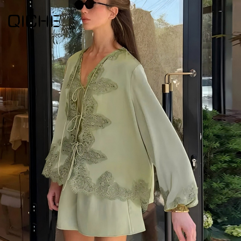 QICHE レディース 2026SP サテンレースキャミソー - Cami Top Lace のレビューと価格