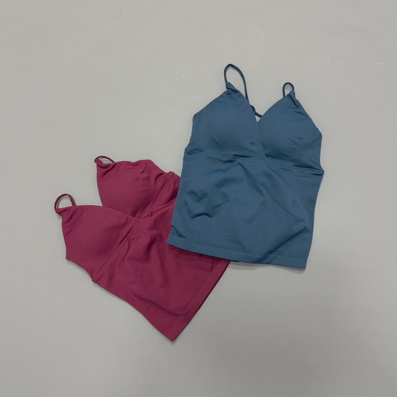スポーツタンクトップ女性スリムボディシェイピングヨガホルター - Sports Bra High Impact のレビューと価格