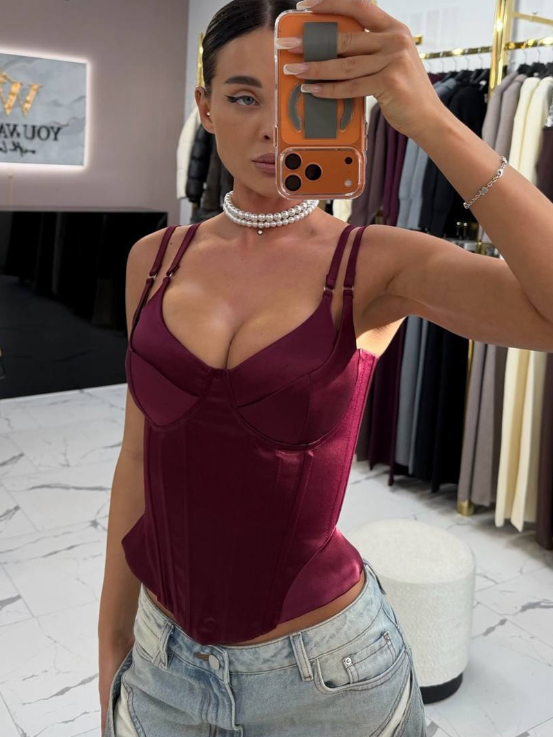 セクシーな女性用ストラップレスコルセットトップ、新型フィッシ - Strapless Bra Backless のレビューと価格