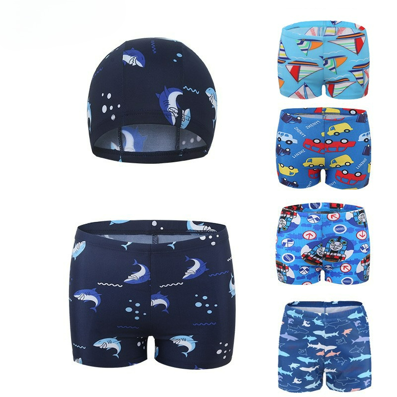 2ピースボーイズスイミングショーツ2026新作快適で通気性の - Boyshort Underwear のレビューと価格