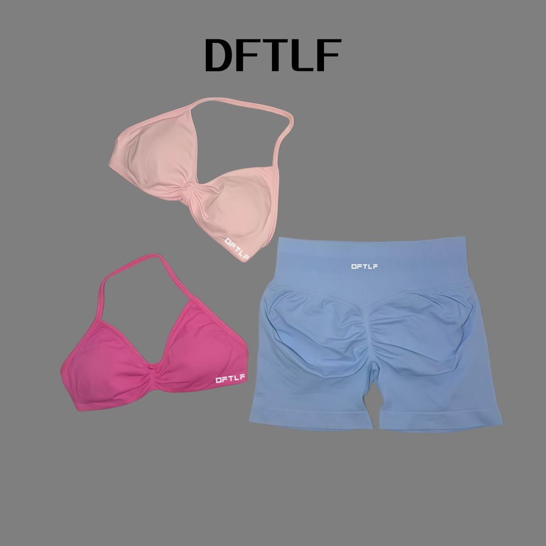 2ピース DFTLF インパクトジムセット 女性用ヨガスポー - Sports Bra High Impact のレビューと価格